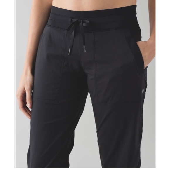 SOLD LULULEMON Dance Studio Pants unlined 34” - Picture 3 of 9